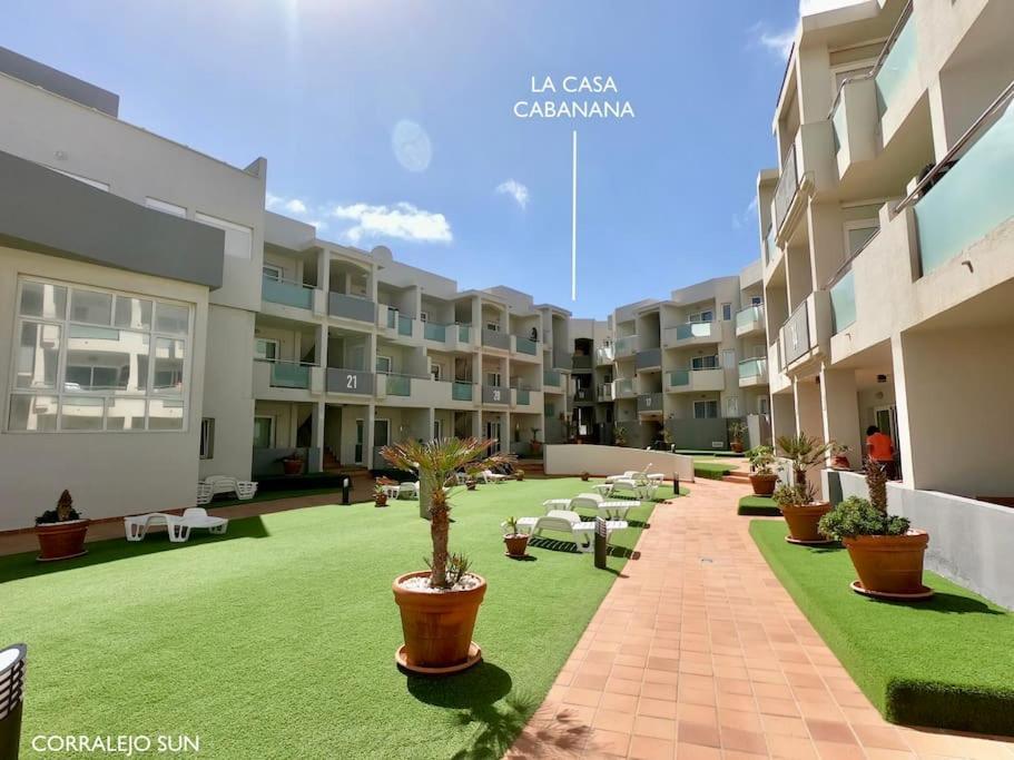 La Cabanana - Apartment W Pool And High-Speed Wifi Corralejo Extérieur photo